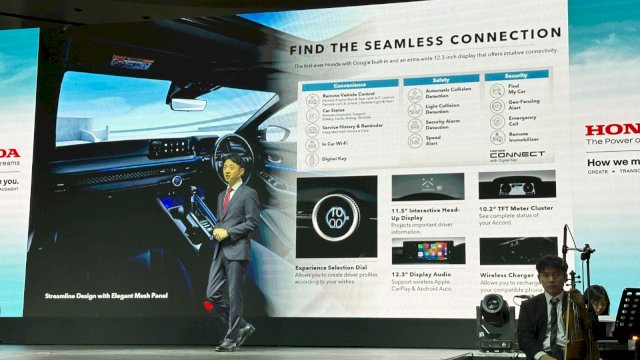 Peluncuran fitur terbaru All New Honda Accord RS e:HEV. Foto: Istimewa