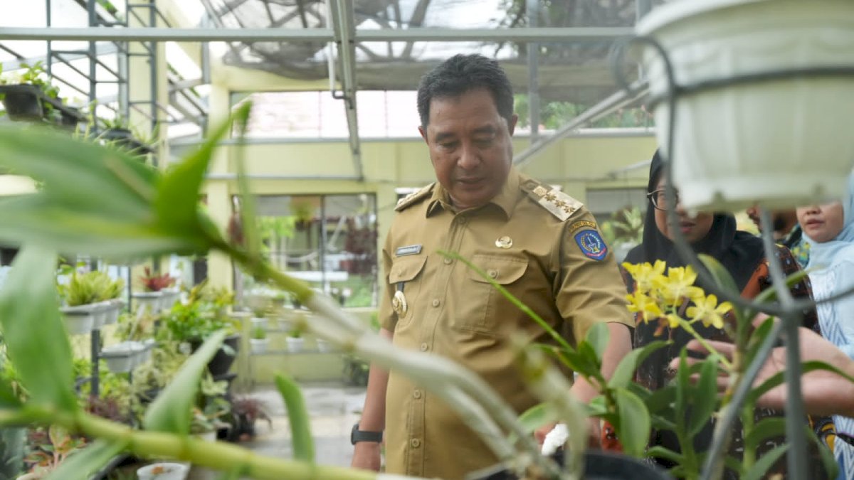 Silaturahmi ke Kantor Dinas TPH-BUN Sulsel, Pj Gubernur Bahtiar Dialog dengan Para Pegawai