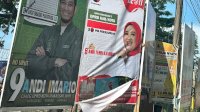 Mulai Tak Sehat, Alat Peraga Kampanye Caleg PDIP Andi Tenri Uji Massif Dirusak OTK