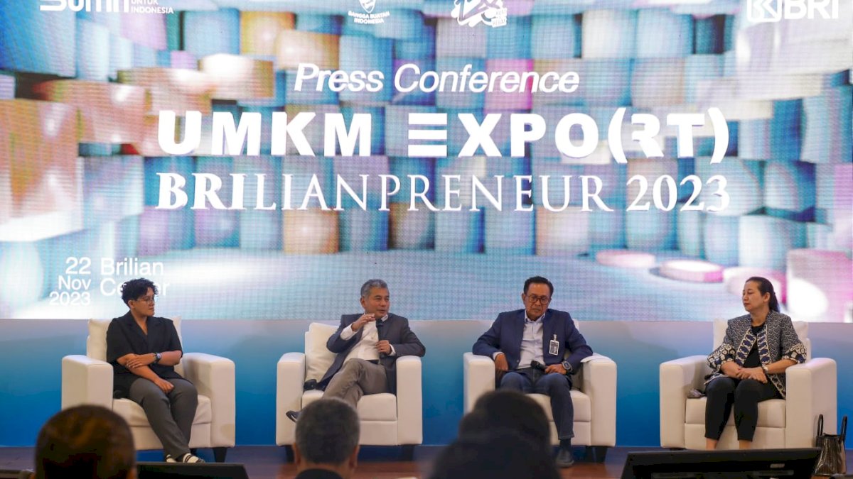 BRI UMKM EXPO(RT) BRILIANPRENEUR: Pemberdayaan dan Pendampingan, Nilai Tambah bagi Nasabah BRI
