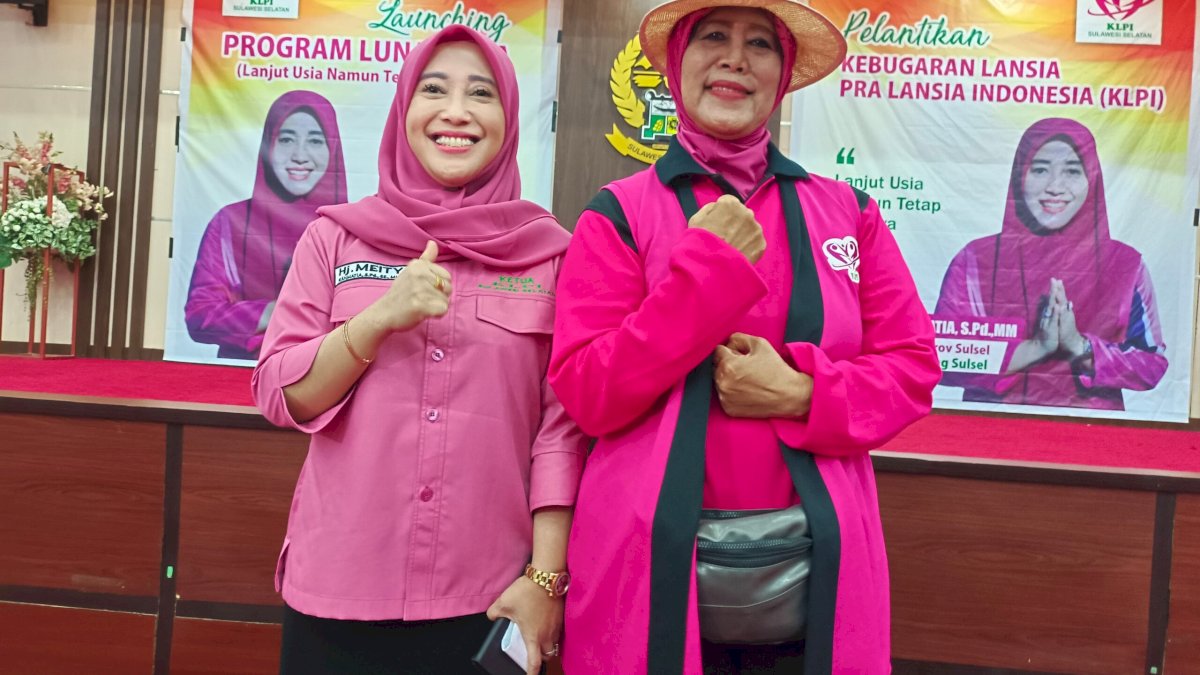 Meity Rahmatia Dilantik Sebagai Ketua KLPI Sulsel