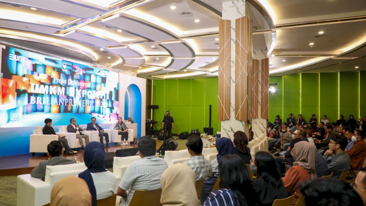 BRI UMKM EXPO(RT) BRILIANPRENEUR: Program Terintegrasi BRI Berdayakan UMKM Masuk Pasar Global