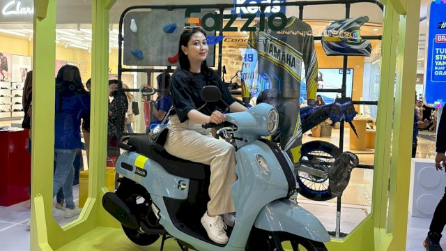 Pameran otomotif PT SJAM di TSM Makassar. Foto: Istimewa