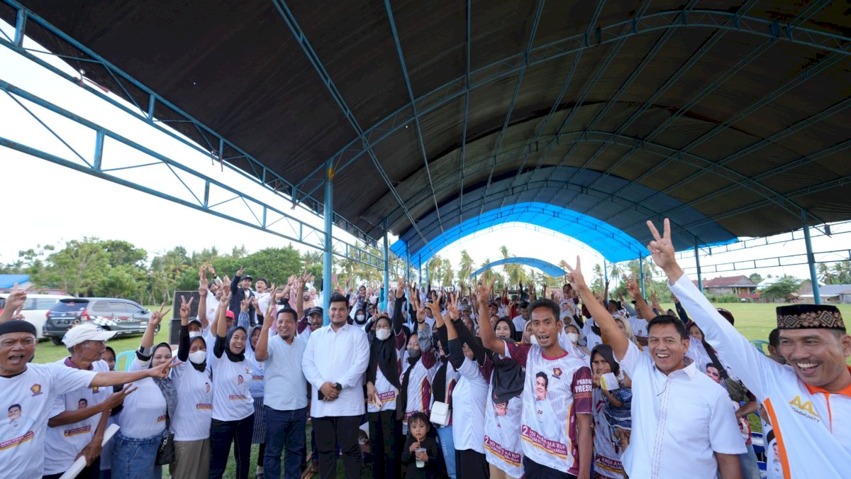 Kontak Tani dan Nelayan di Wajo Bulat Dukung Andi Amar Ma’ruf ke Senayan