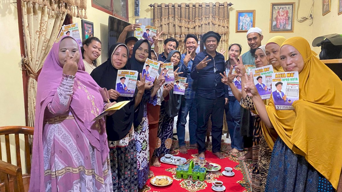 Warga Lembo dan Bunga Eja Beru Siap Menangkan Caleg Nasdem Ruslan Lallo Sebagai Anggota DPRD Makassar