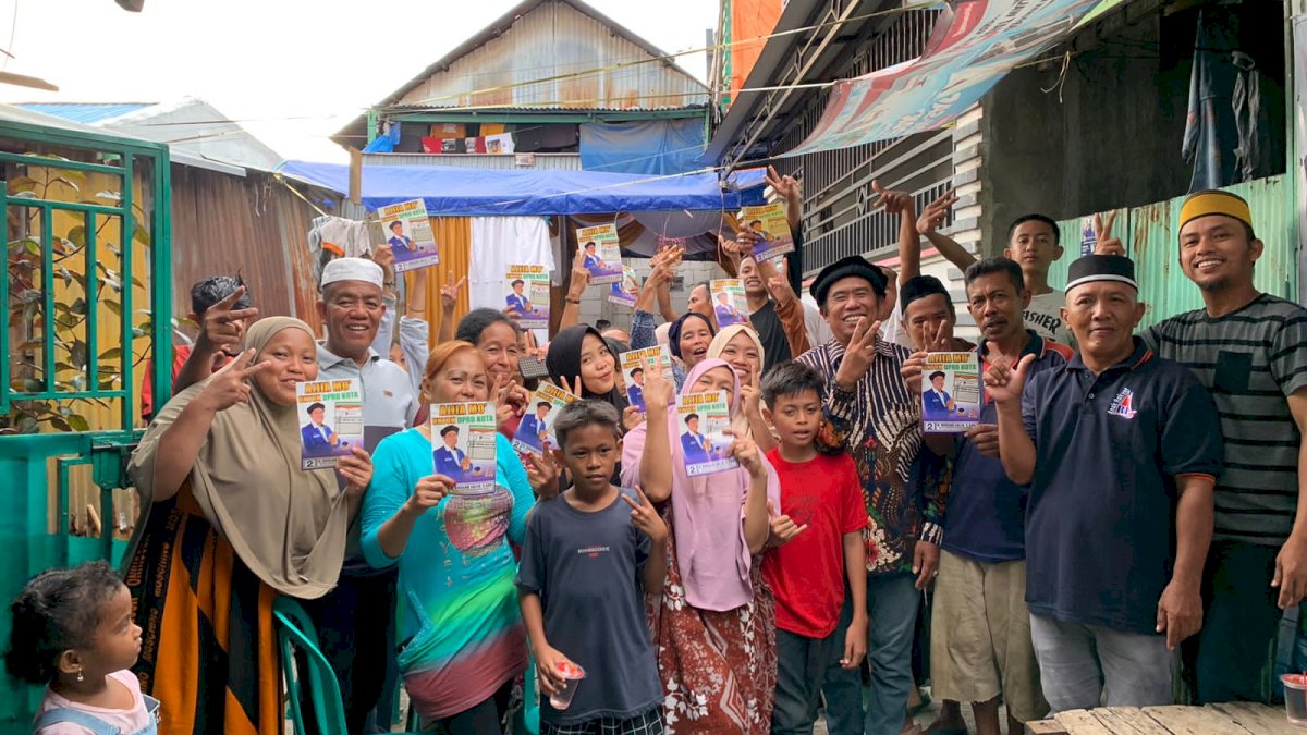 Maju di DPRD Kota Makassar, Warga Pannampu dan Tammua Komitmen Dukung Ruslan Lallo di Pileg 2024