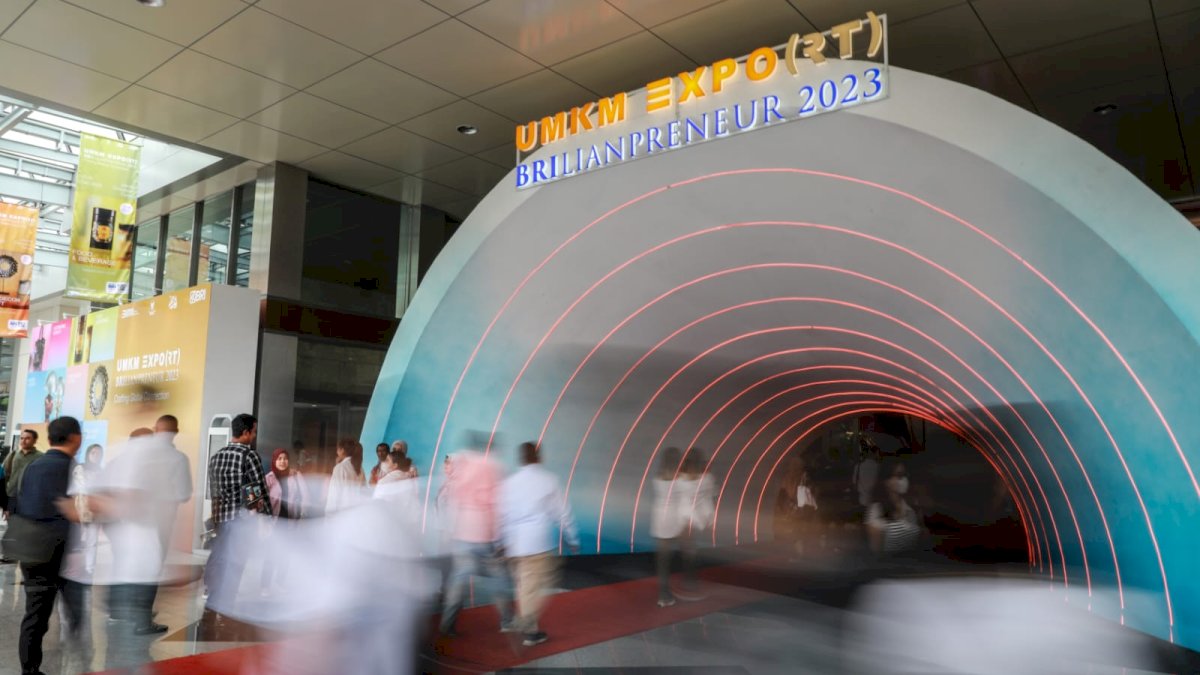 UMKM EXPO(RT) BRILIANPRENEUR 2023 Jadi Inspirasi dan Berdayakan UMKM Terus Berkembang