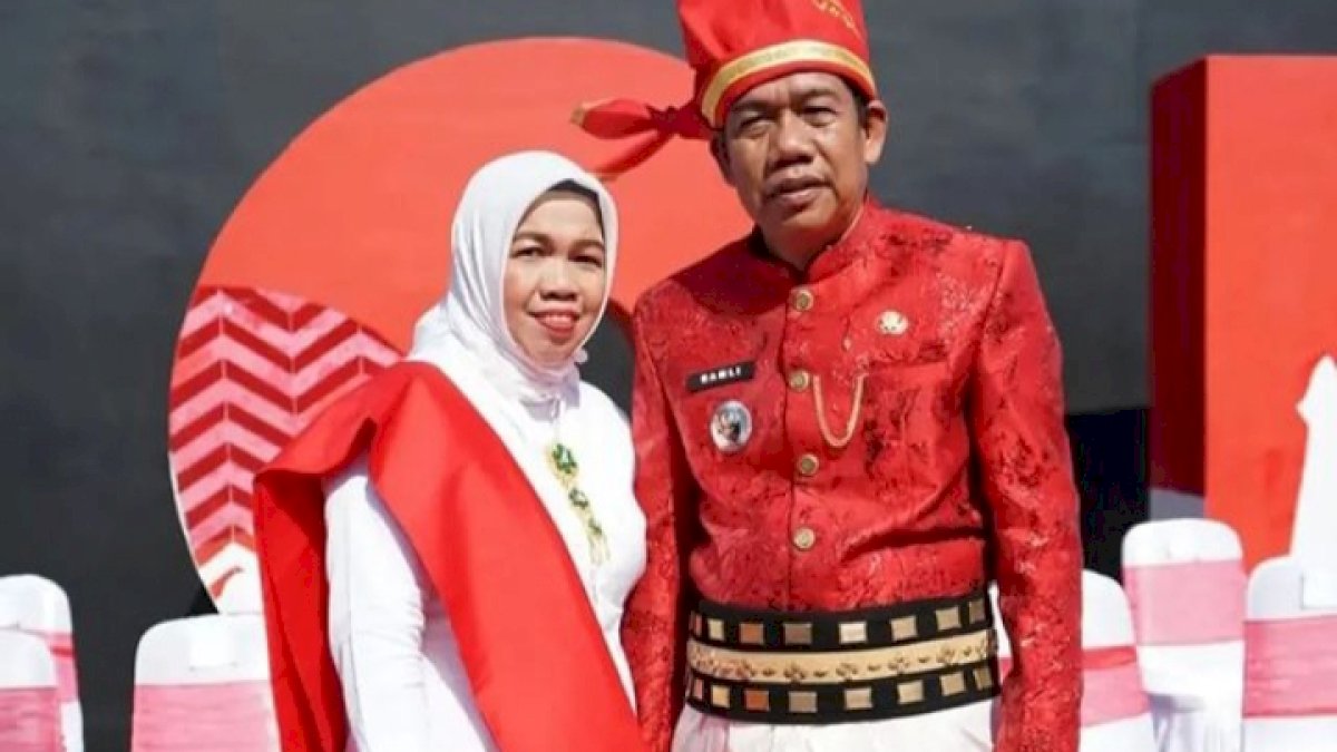 Camat Sangkarrang Mengikuti Upacara 17 Agustus di Anjungan Pantai Losari