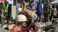 Camat Sangkarrang Hadiri Peletakan Batu Pertama Pembangunan Mako Polsubsektor