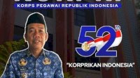 Camat Sangkarrang Ucapkan Dirgahayu Korpri ke 52 Tahun