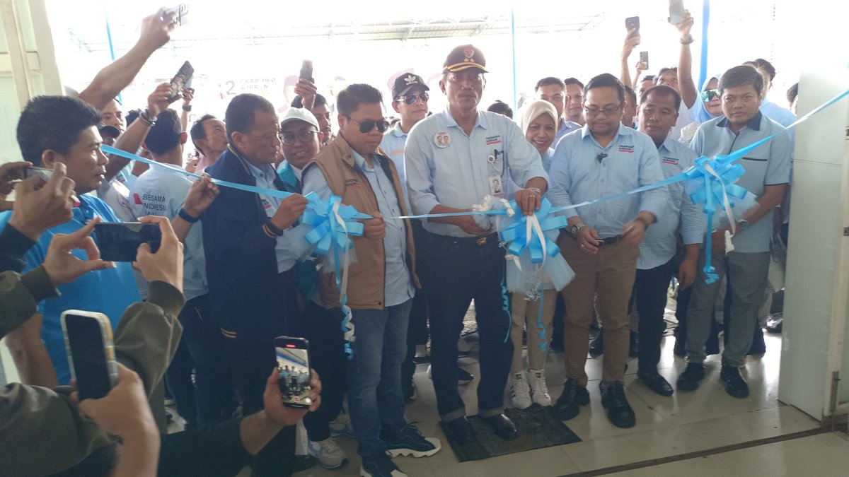 Andi Damisnur, Darmawangsyah Muin dan Yasir Kompak Hadiri Peresmian Posko Prabowo-Gibran di Sulsel