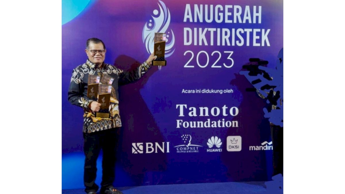 UNM Sabet Empat Penghargaan Kategori Emas di Anugerah Diktiristek 2023