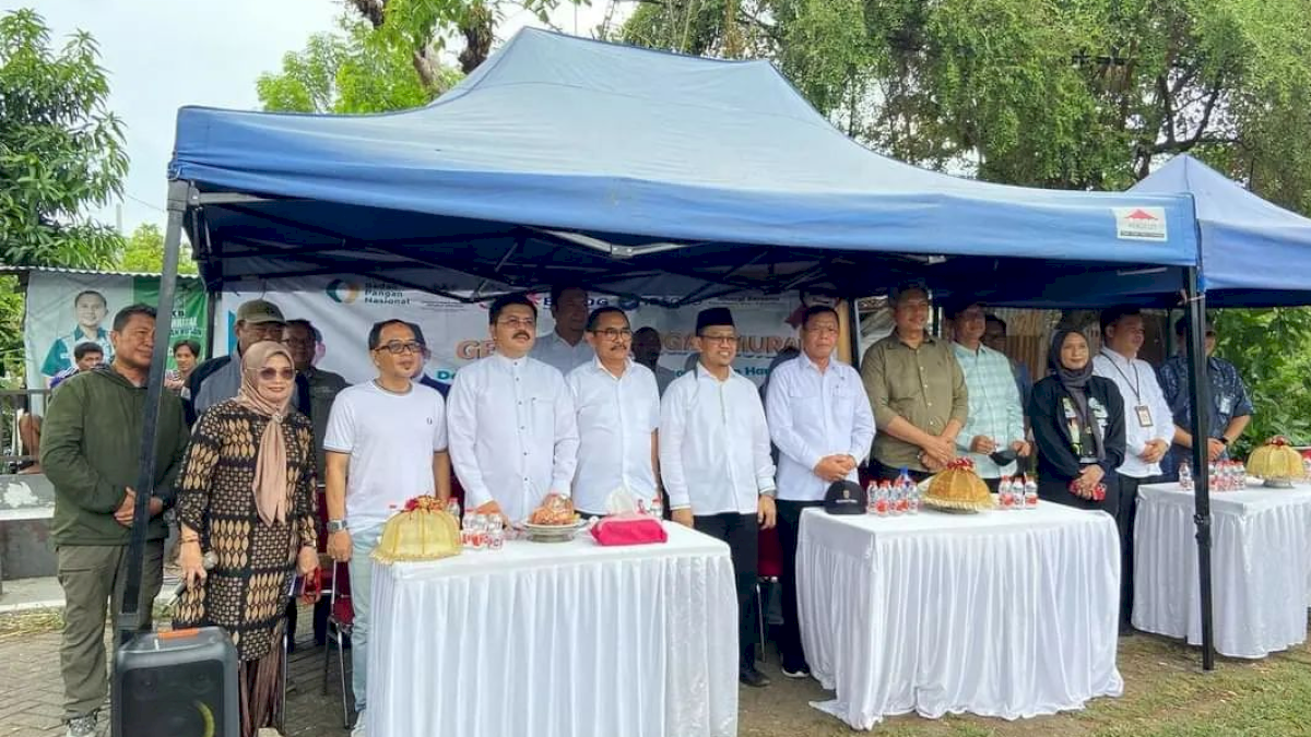 Foto: Plt Camat Harun Rani Hadiri Kegiatan Pasar Murah