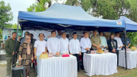Foto: Plt Camat Harun Rani Hadiri Kegiatan Pasar Murah