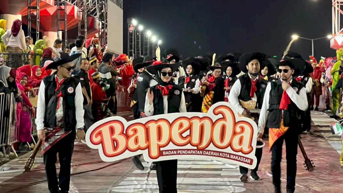 Bapenda Makassar Meriahkan HUT Kota Makassar