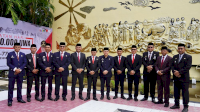 Foto: Camat Sangkarrang Ikuti Upacara Peringatan Hari Korban 40.000 Jiwa