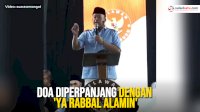 VIDEO: Tim Kampanye Prabowo-Gibran Minta Doa Diperpanjang dengan ‘Ya Rabbal Alamin’