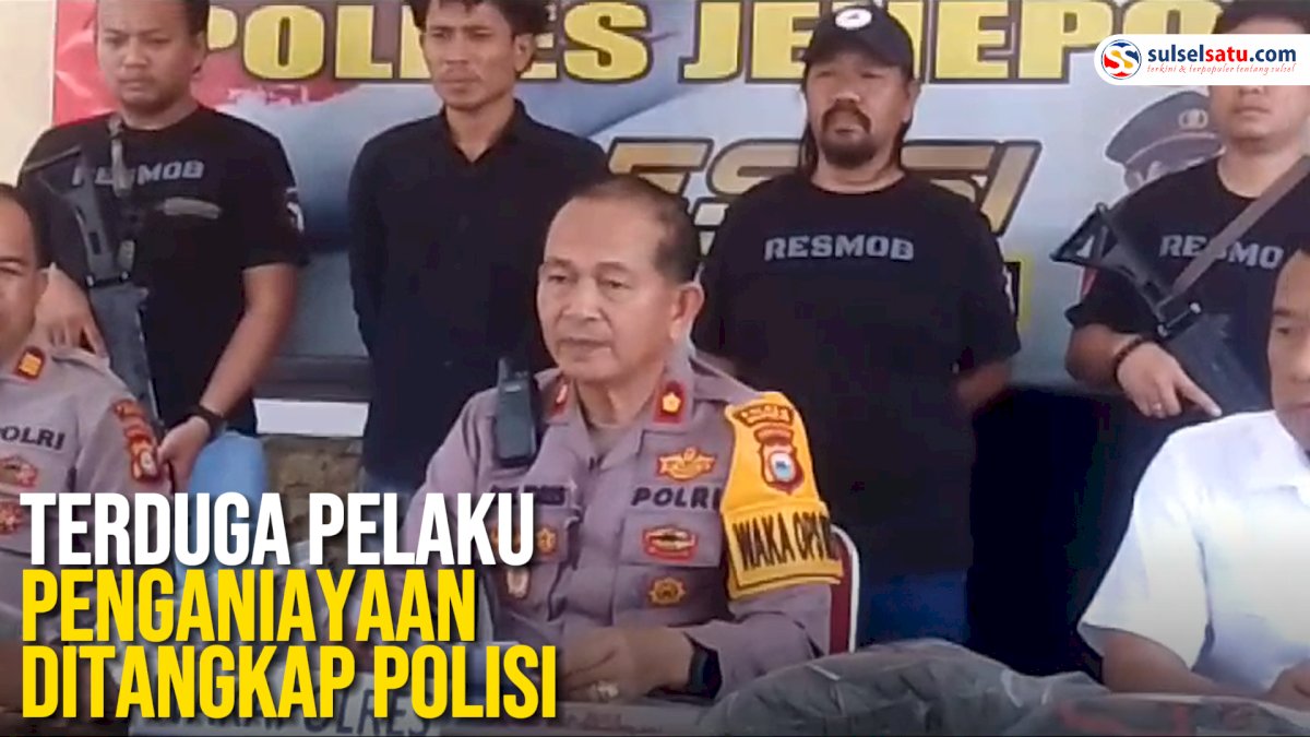 VIDEO: Terduga Pelaku Penganiayaan Imbas Judi Sabung Ayam Ditangkap Polisi