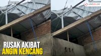 VIDEO: 10 Atap Rumah Warga Kampung Kera-Kera Makassar Rusak Akibat Angin Kencang