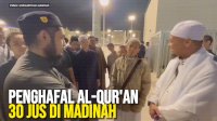 VIDEO: Momen saat Mantan Gubernur Andi Sudirman Bertemu Penghafal Al-Qur’an 30 Jus di Madinah