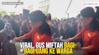 VIDEO: Viral, Gus Miftah Bagi-bagi Uang ke Warga