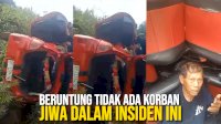 VIDEO: Kecelakaan Tunggal terjadi di Jalan Gunung Hasan Sorowako