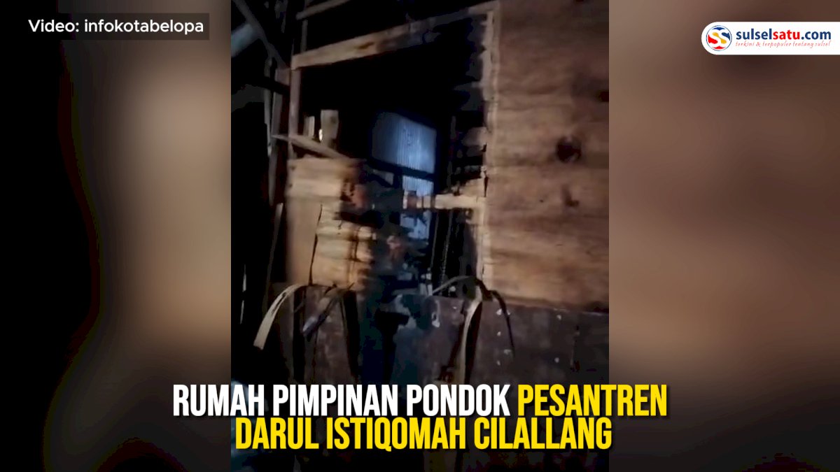 VIDEO: OTK Bakar Rumah Pimpinan Pondok Pesantren Darul Istiqomah Cilallang
