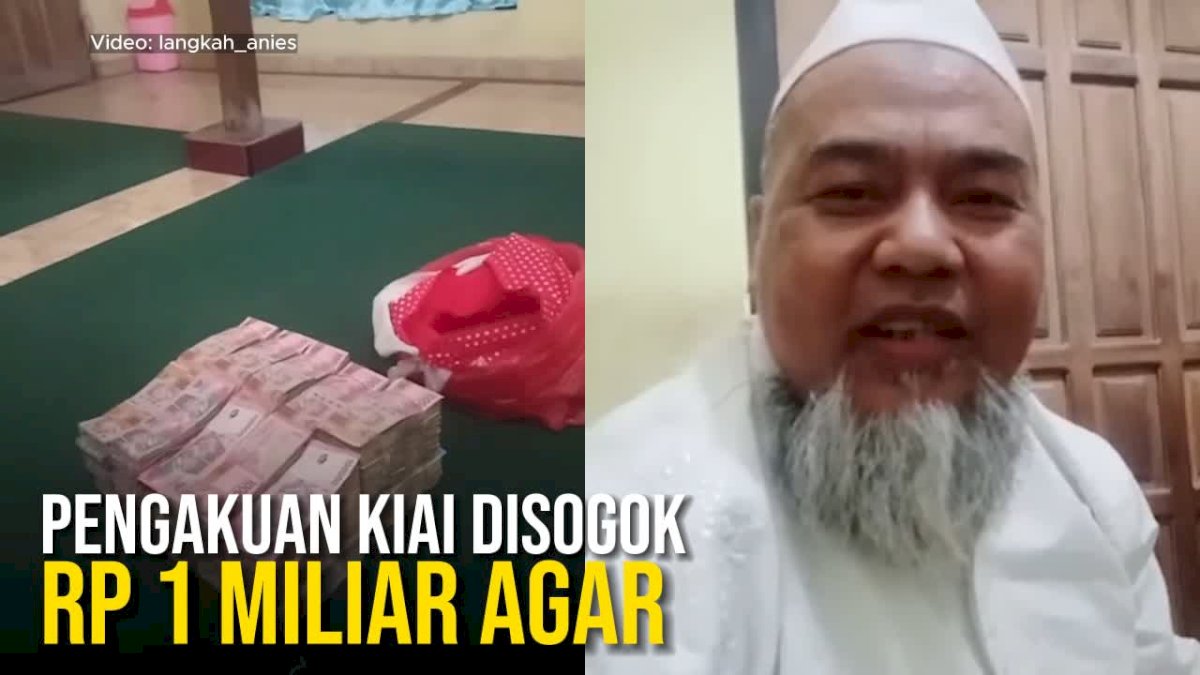 VIDEO: Pengakuan Kiai Disogok Rp 1 Miliar Agar Tak Dukung Anies Baswedan