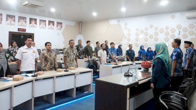 Pelatihan peningkatan SDM KIM oleh DiskominfoSP Kabupaten Gowa. Foto: Istimewa