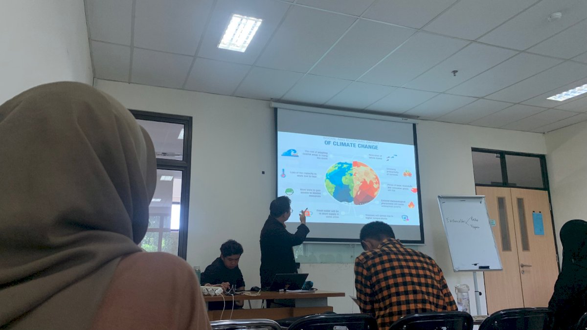Kelas Kedua Climate Catalyst, Bahas Hubungan Antara Ilmu Ekonomi dengan Perubahan Iklim