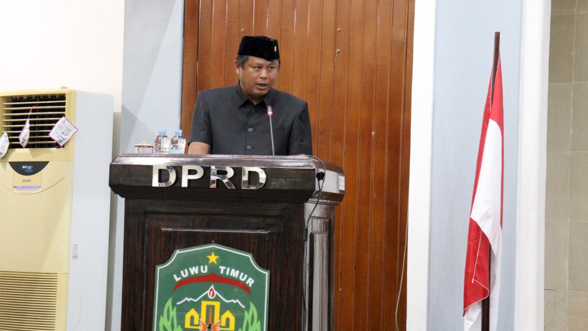 Fraksi PDI Perjuangan Setujui Ranperda APBD Luwu Timur 2024 Menjadi Perda
