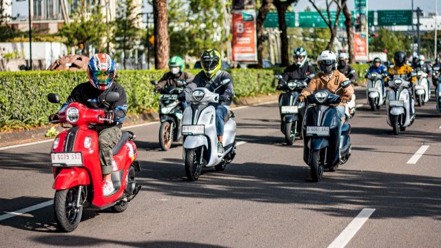 Motor Yamaha yang mendapatkan penghargaan ajang GridOto Award 2023. Foto: Istimewa