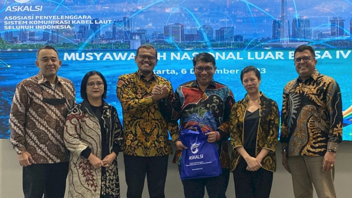 Suharyoto Resmi Pimpin Asosiasi Penyelenggara Sistem Komunikasi Kabel Laut Seluruh Indonesia