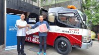 Pelayanan Semakin Maksimal, Kalla Toyota Kerja Sama Asuransi Astra Hadirkan Car Carrier Truck