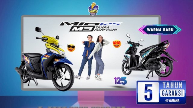 Warna baru Yamaha Mio M3. Foto: Istimewa