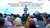 Abd Rauf Sebut Penyerahan Sertipikat Tanah untuk Masyarakat Minimalisir Persoalan Sengketa di Gowa