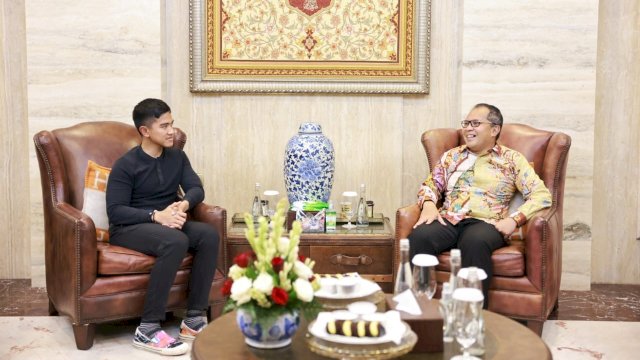 Danny Pomanto bersama Kaesang Pangarep. Foto: Istimewa