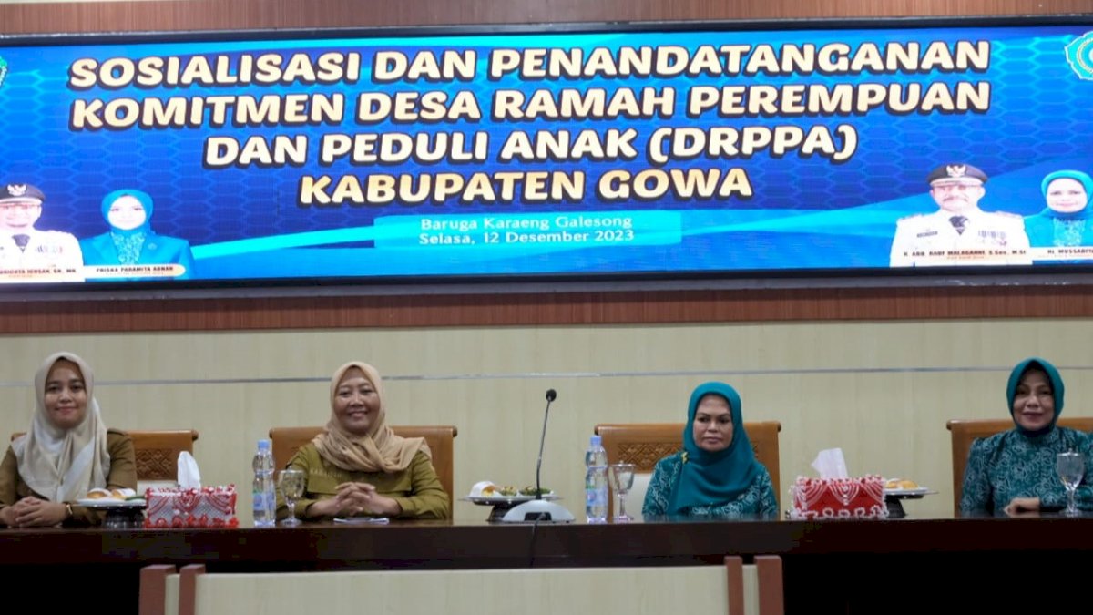 Pemkab Gowa Hadirkan Desa Ramah Perempuan dan Peduli Anak