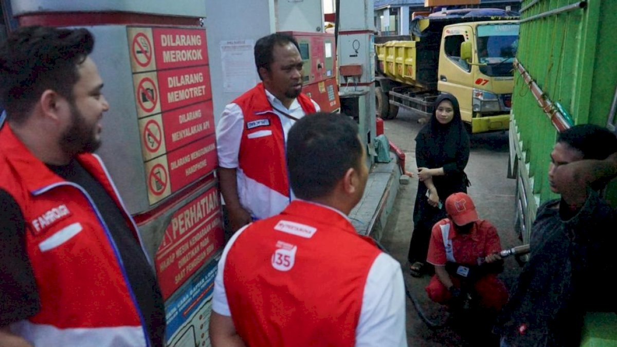 EGM Pertamina Turun Langsung Berikan Layanan Tambahan Penyaluran BBM, Pj Gubernur Sulsel Beri Apresiasi