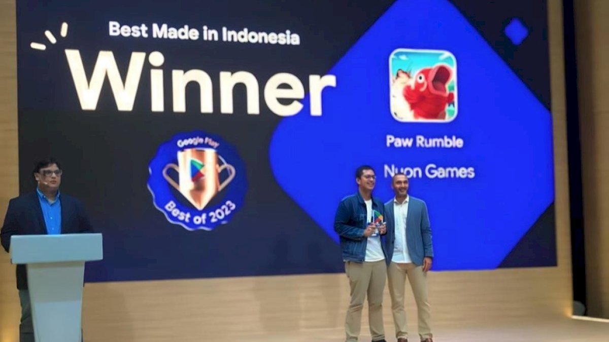 Paw Rumble Jadi ‘Best Made in Indonesia’ di Ajang Google Play Best of 2023 Awards