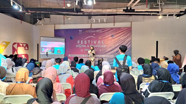 Puncak acara pelatihan akses digital Pemerintah Inggris Jakarta di Makassar bersama BerdayaBareng. Foto: Istimewa