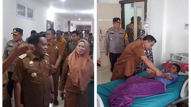 Pj Bupati Jeneponto, Janaedi B bersama Forkopimda Kunker ke RS Pratama Rumbia (Dedi/Sulselsatu.com)