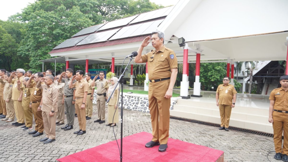 Ini Pesan Pj Sekda Sulsel Saat Jadi Pembina Apel Perdana di Tahun 2024