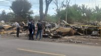 Labfor Polda Sulsel dan Polres Jeneponto Gelar Olah TKP, Selidiki Penyebab Kebakaran 11 Kios