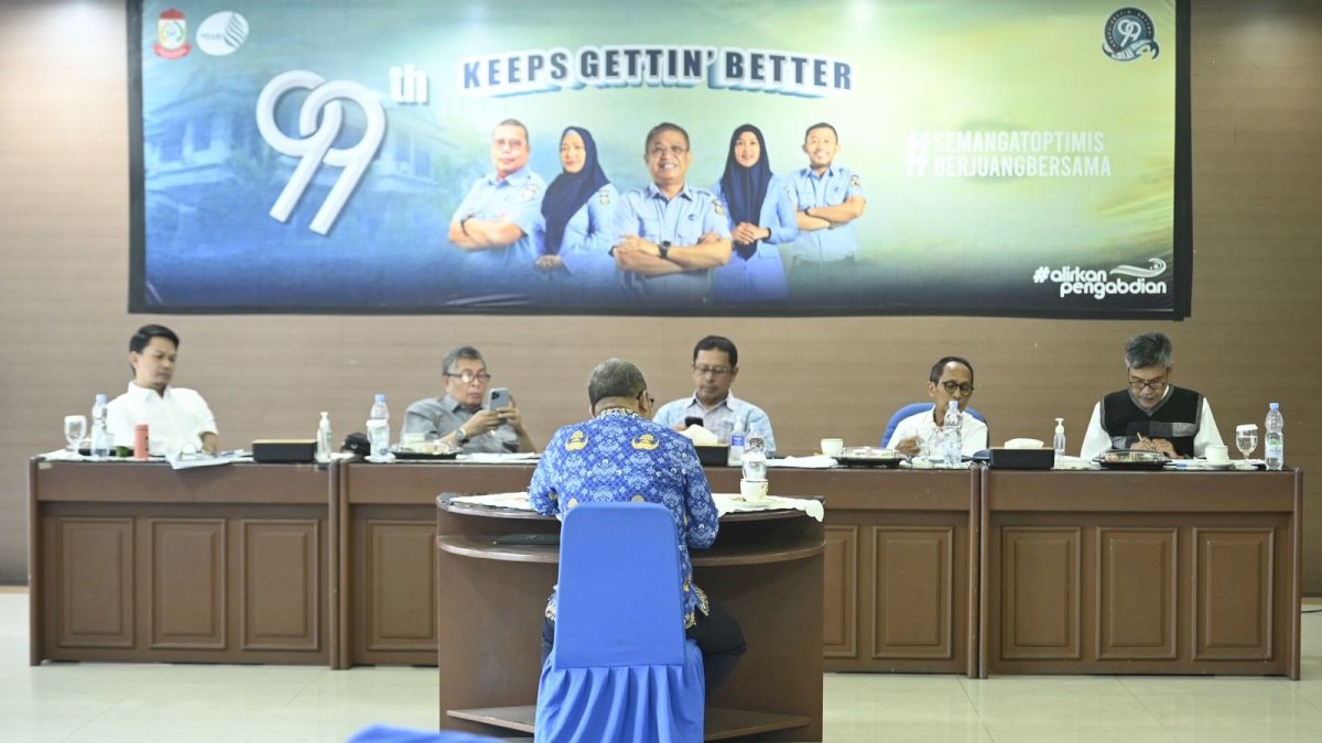 Tindak Lanjuti Surat Wali Kota, Dewas Perumda Air Minum Evaluasi Kinerja Direksi