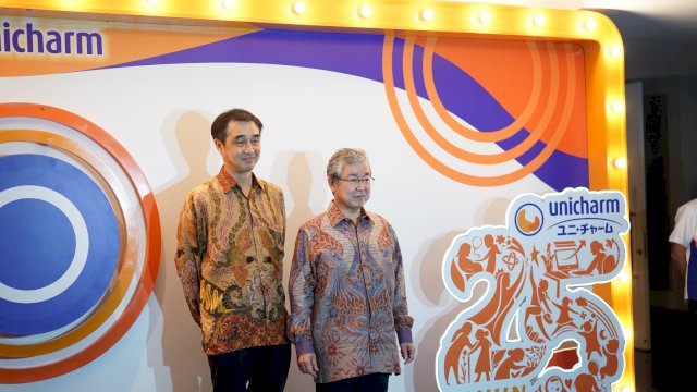PT Uni-Charm Indonesia Tbk rayakan hari jadi ke-25 tahun. Foto: Istimewa