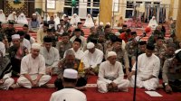 Jelang Pemilu, Pj Bupati dan Forkopimda Gelar Sholat Subuh dan Zikir Bersama di Masjid Agung Jeneponto
