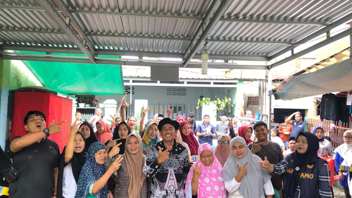 Disambut Antusias Warga Kecamatan Bontoala, Caleg DPRD Makassar Partai NasDem Ruslan Lallo Komitmen Wujudkan Harapan Masyarakat