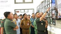 PJ Sekda Dampingi Pangdam XIV Hasanuddin Kunjungan Kerja di War Room Kodim 1408 Makassar
