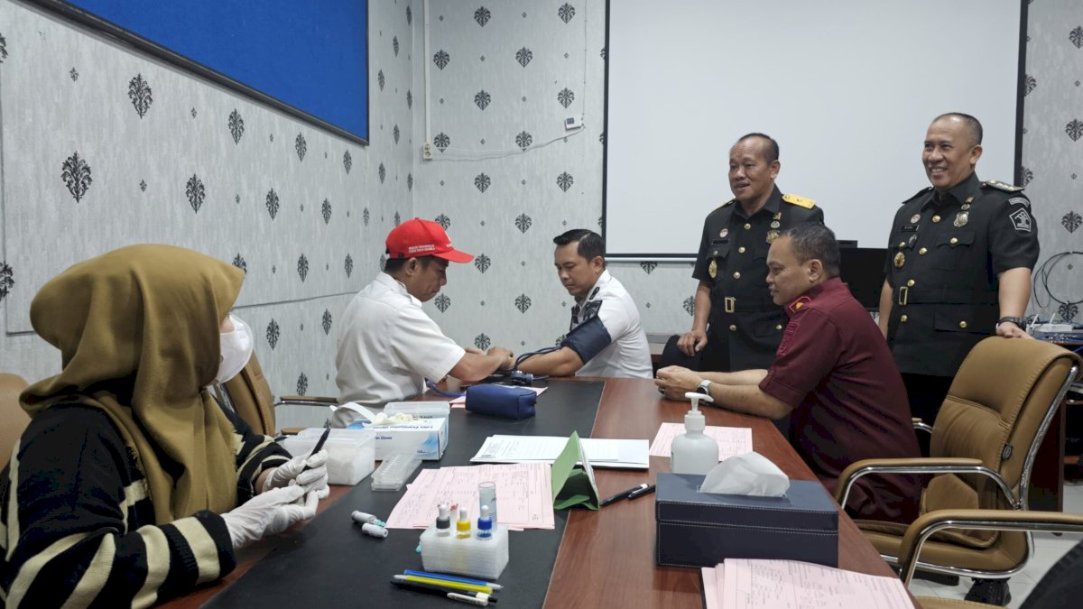 Kantor Imigrasi Palopo Gandeng PMI Gelar Kegiatan Donor Darah
